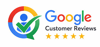 Google Customer Reviews, five stars